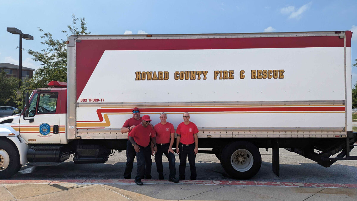 Partnering with Howard County Fire and Rescue Services