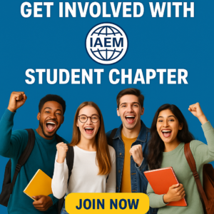 Join IAEM Student Chapter graphic (opens full‑size image)